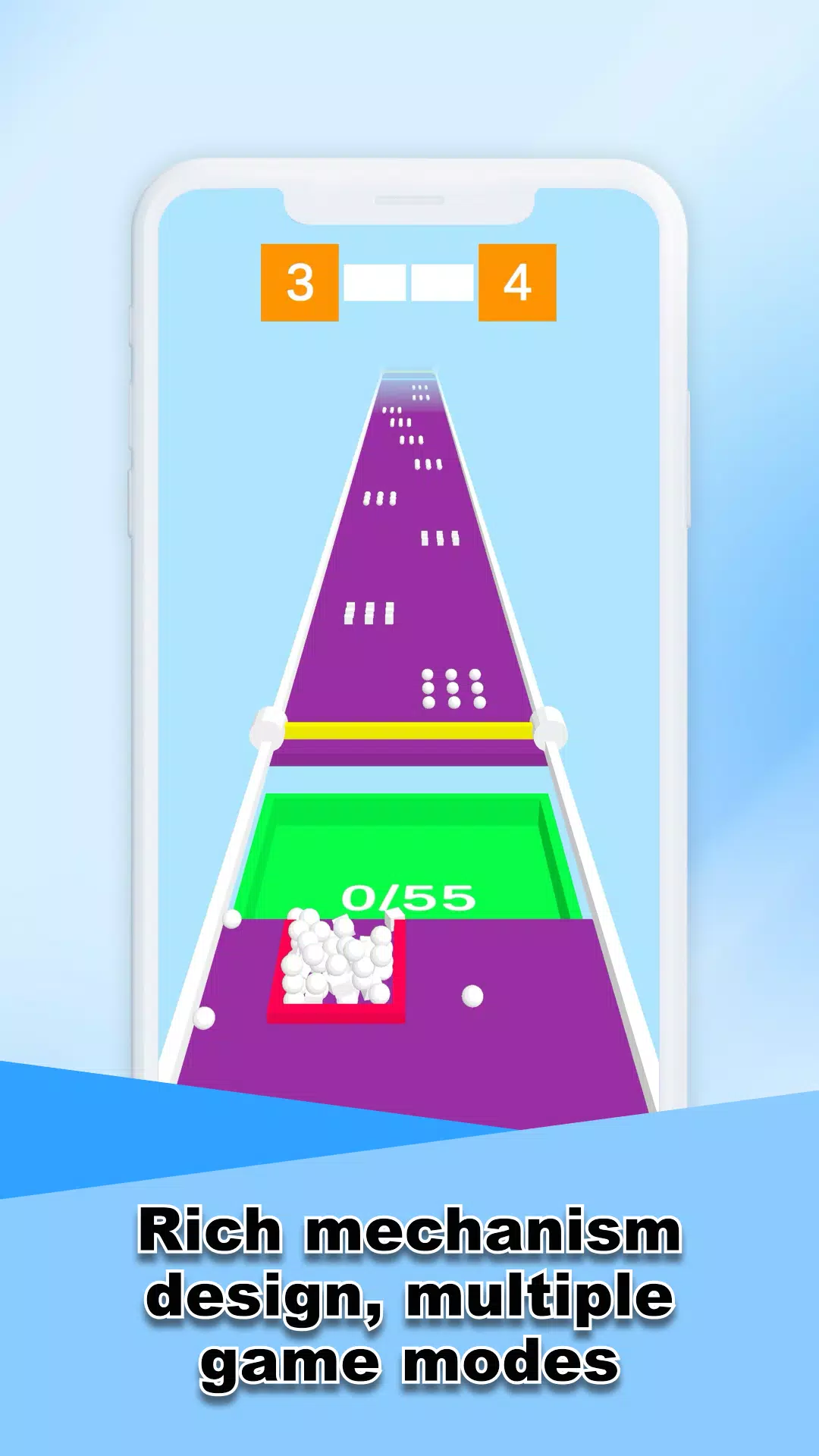 Collect Balls 3D Game 螢幕截圖 2