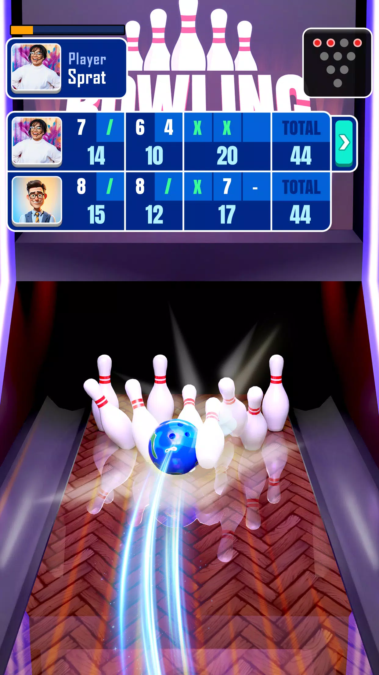 Bowling 螢幕截圖 3