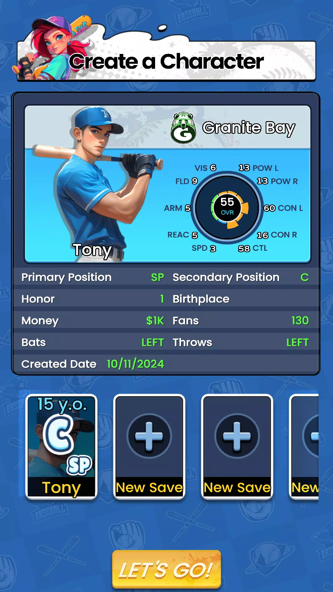 Baseball GOAT 螢幕截圖 1