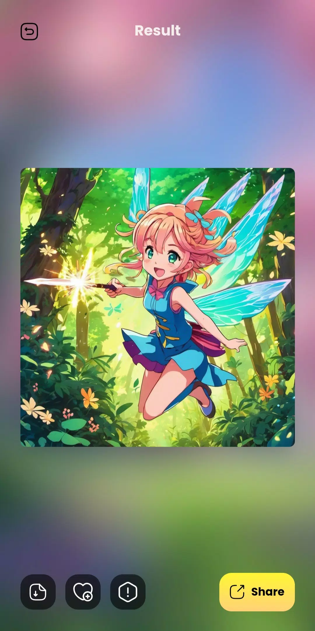 Anime Art Generator - AI Anime Capture d'écran 1