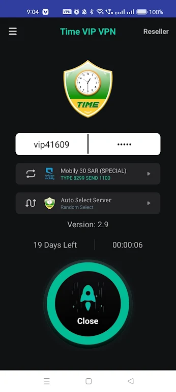 Time VIP VPN Zrzut ekranu 1