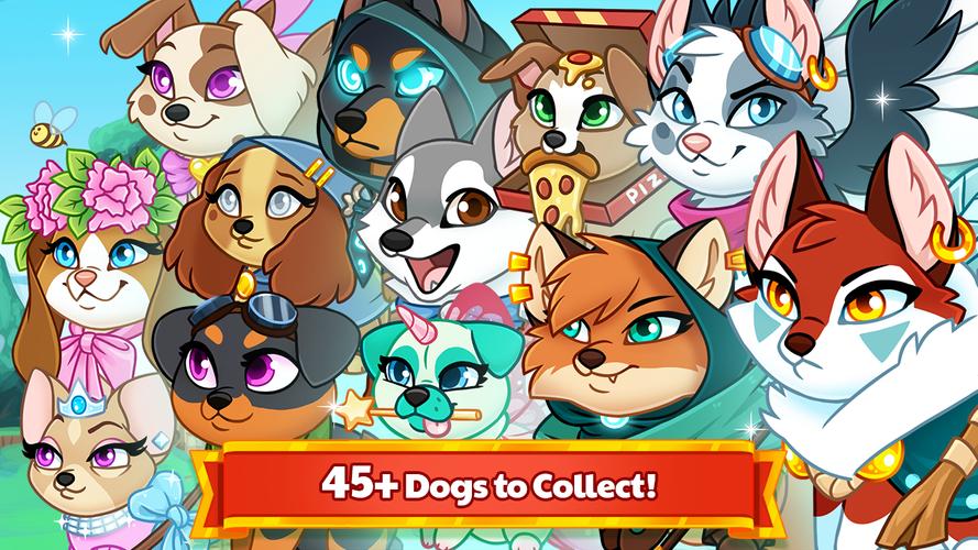 Dungeon Dogs - Idle RPG 스크린샷 2