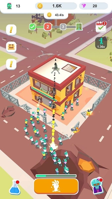 Idle Zombie Army スクリーンショット 2