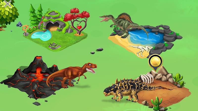 Dino World - Jurassic Dinosaur 螢幕截圖 1