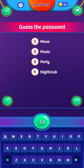 Schermata Password Game - Party Games 2
