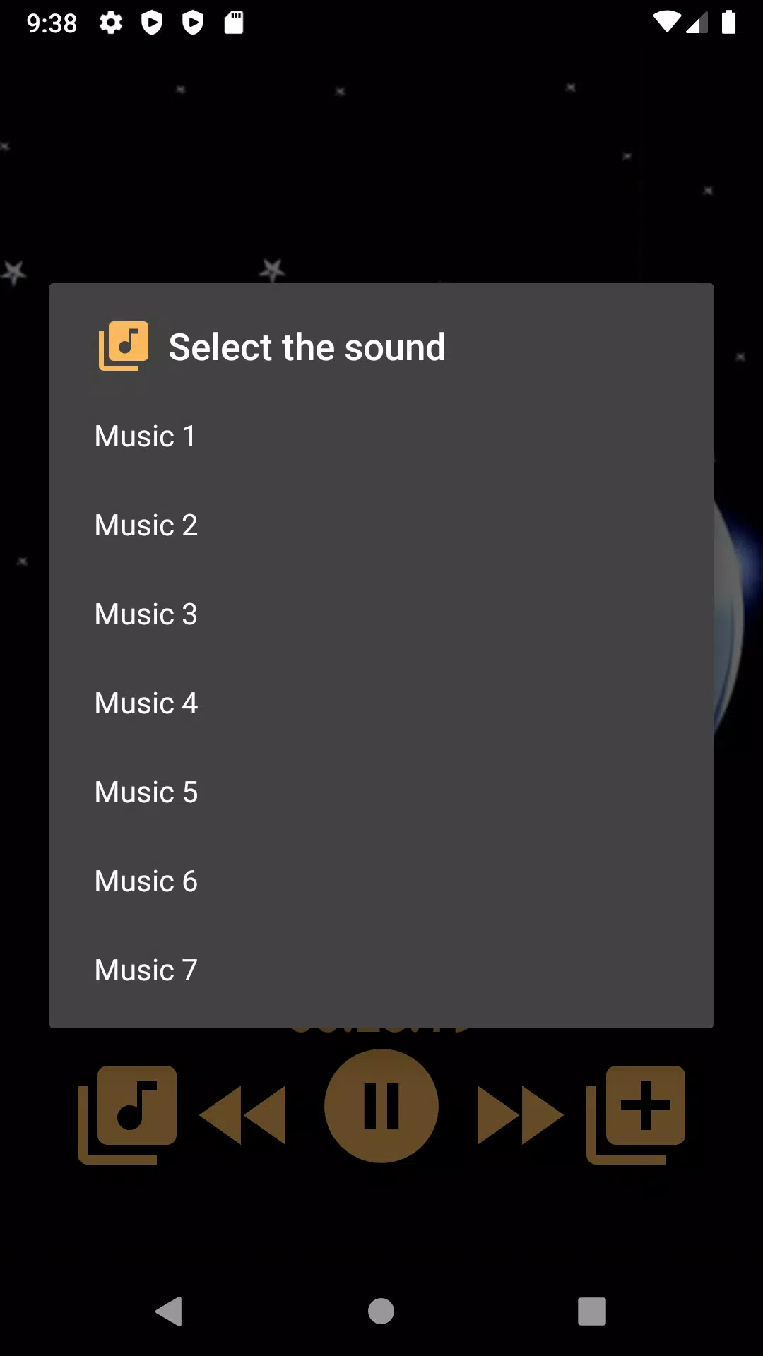 Sounds for sleep Capture d'écran 3