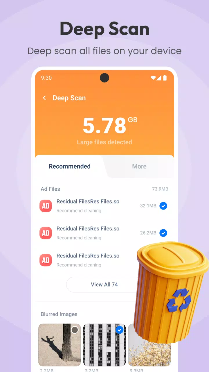TEC Cleanup - Storage Cleaner Capture d'écran 3