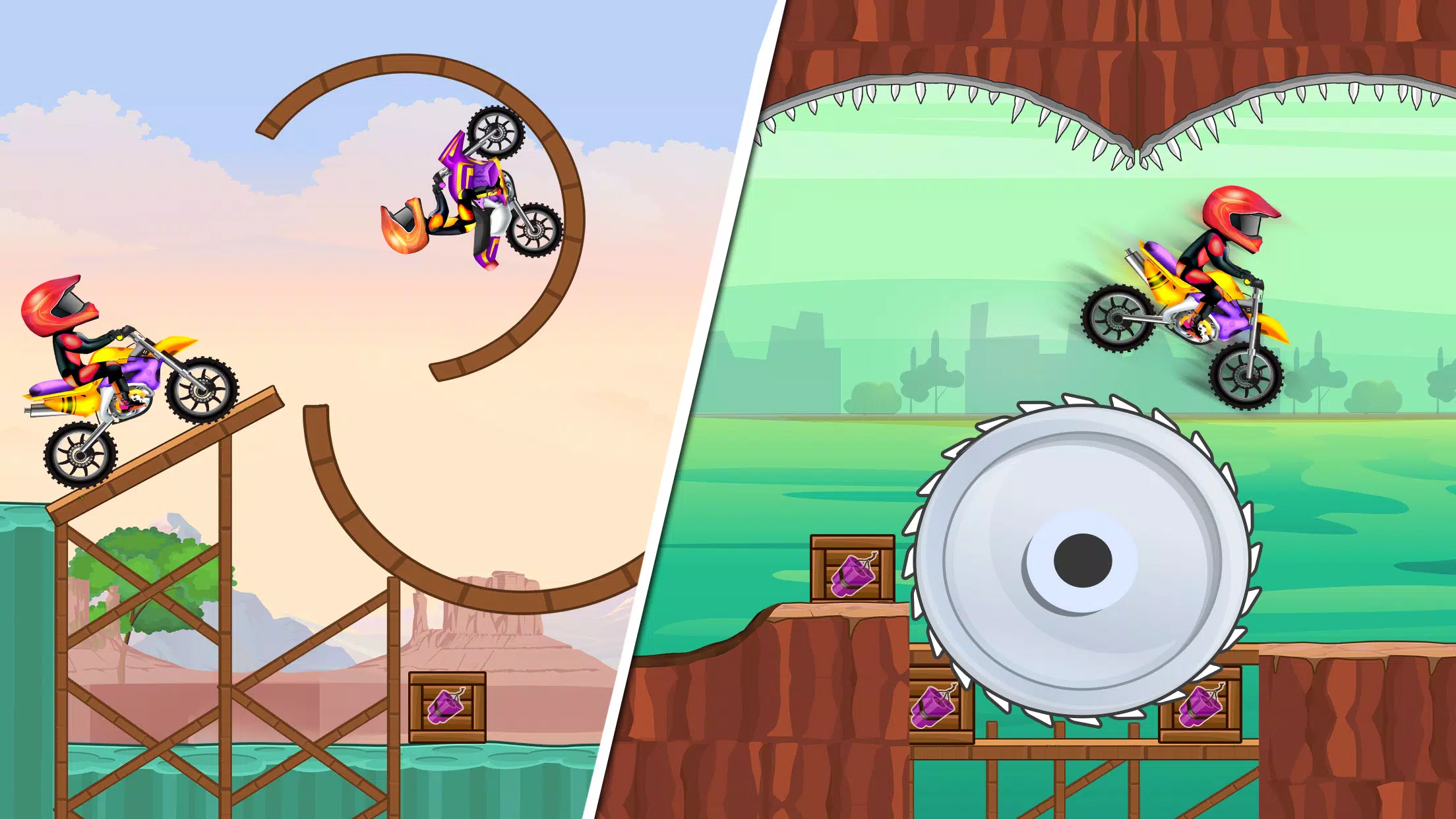 Moto Bike Stunt Race 스크린샷 0