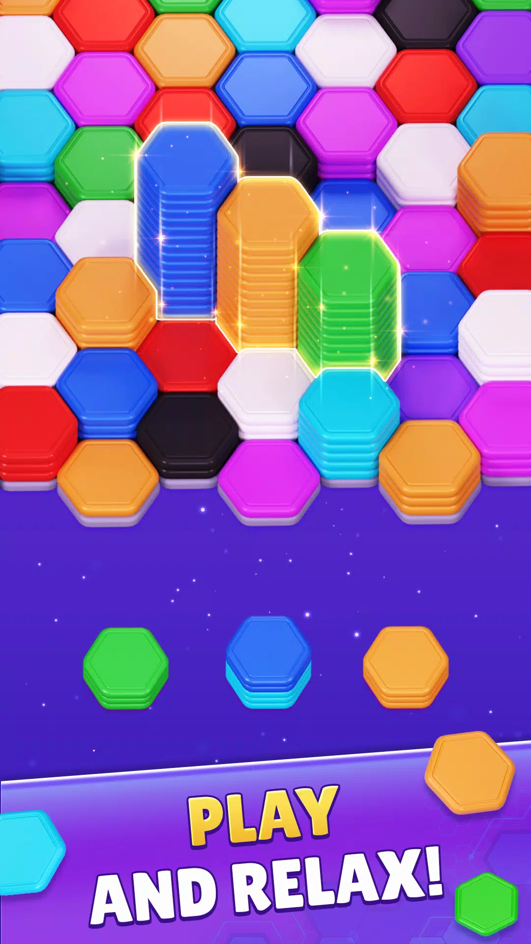 Color Hexa Sort Puzzle Game ภาพหน้าจอ 0