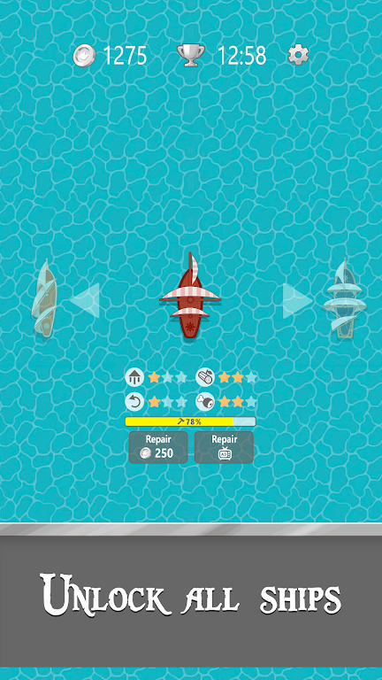Sea Sails Adventure 螢幕截圖 0