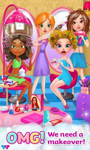 Crazy Hair Salon-Girl Makeover 螢幕截圖 1
