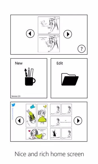 Schermata Draw Expressive Comics 1