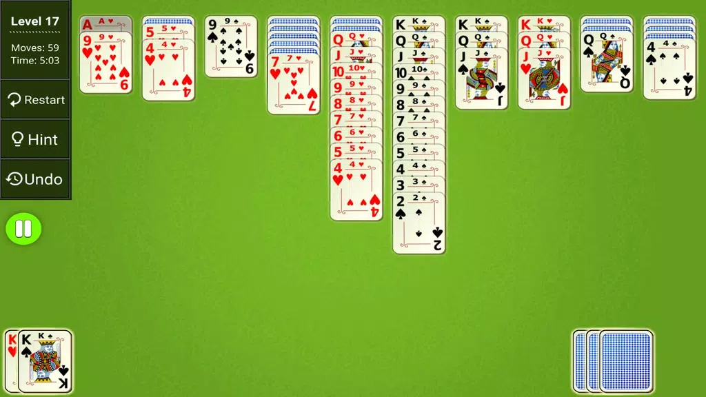 Spider Solitaire Epic 스크린샷 2