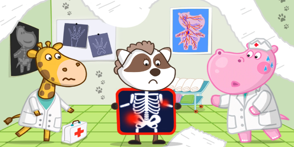 Hippo doctor: Kids hospital Captura de tela 0