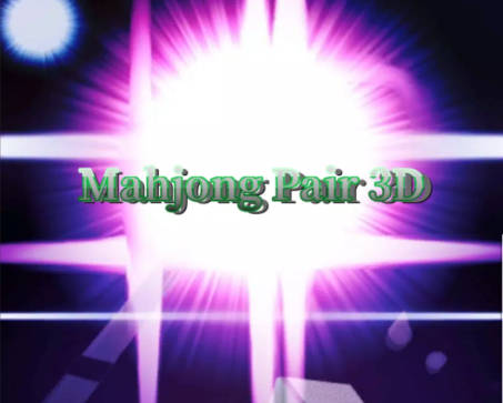 Mahjong Pair 3D: Easy And Simple ဖန်သားပြင်ဓာတ်ပုံ 0