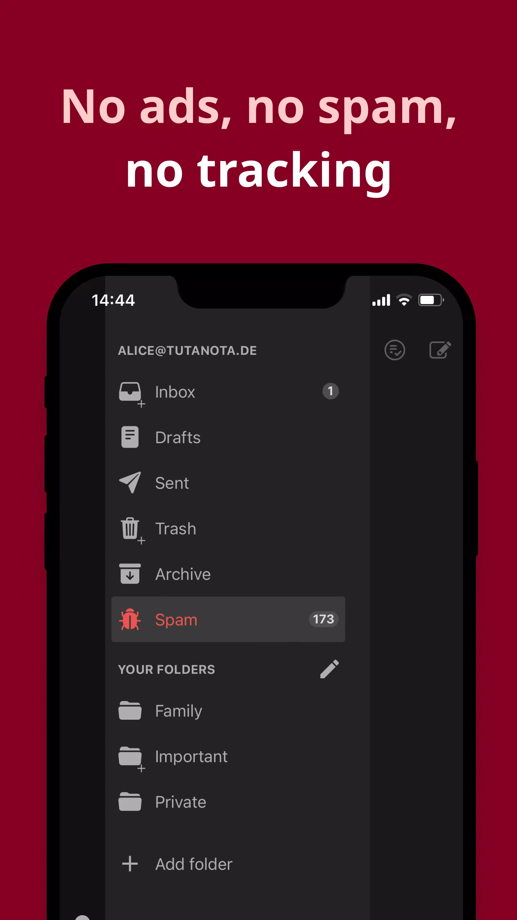 Tuta | Email et Calendrier Capture d'écran 2