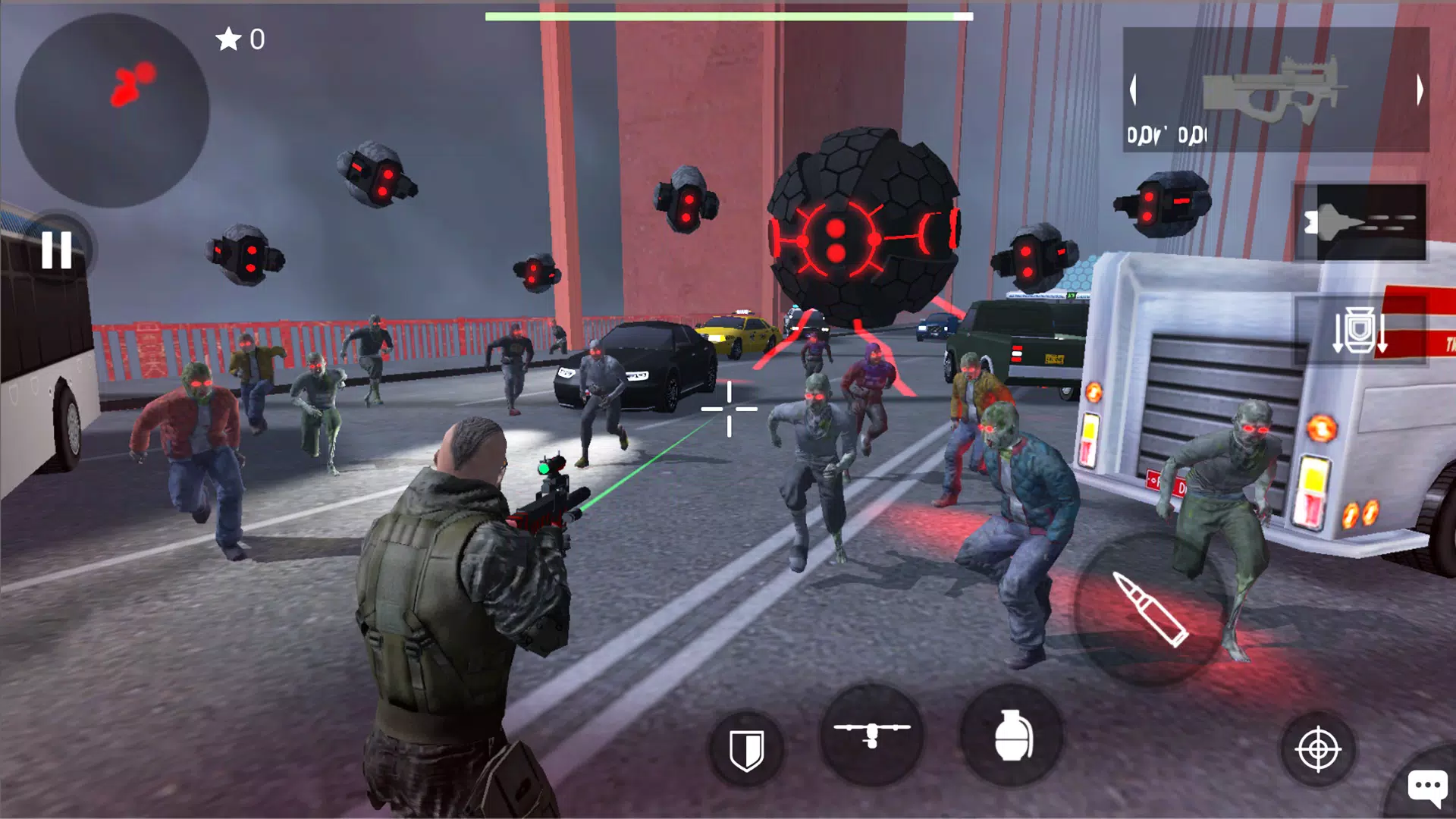 Planet Protect Squad PvP & PvE 螢幕截圖 1