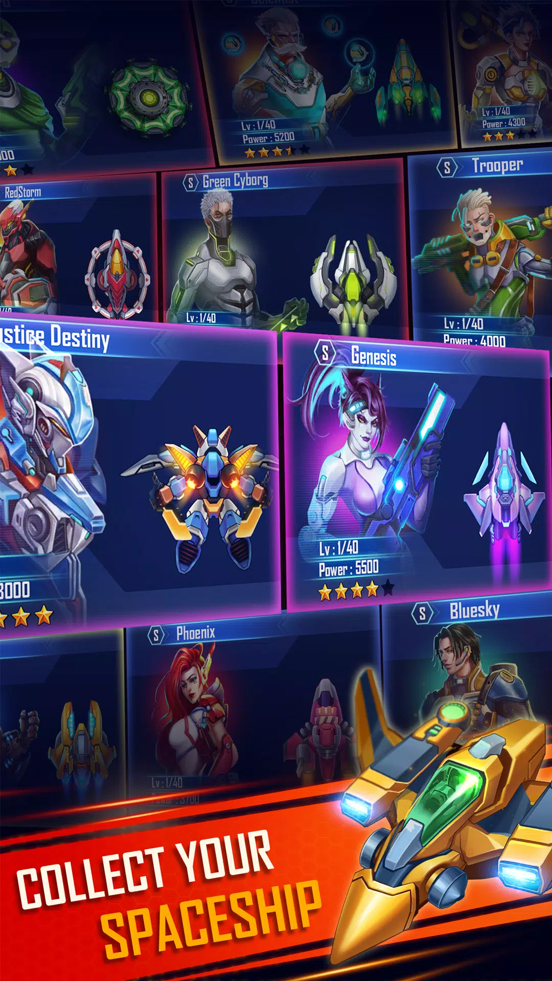 WindWings: Galaxy attack Pro 螢幕截圖 2