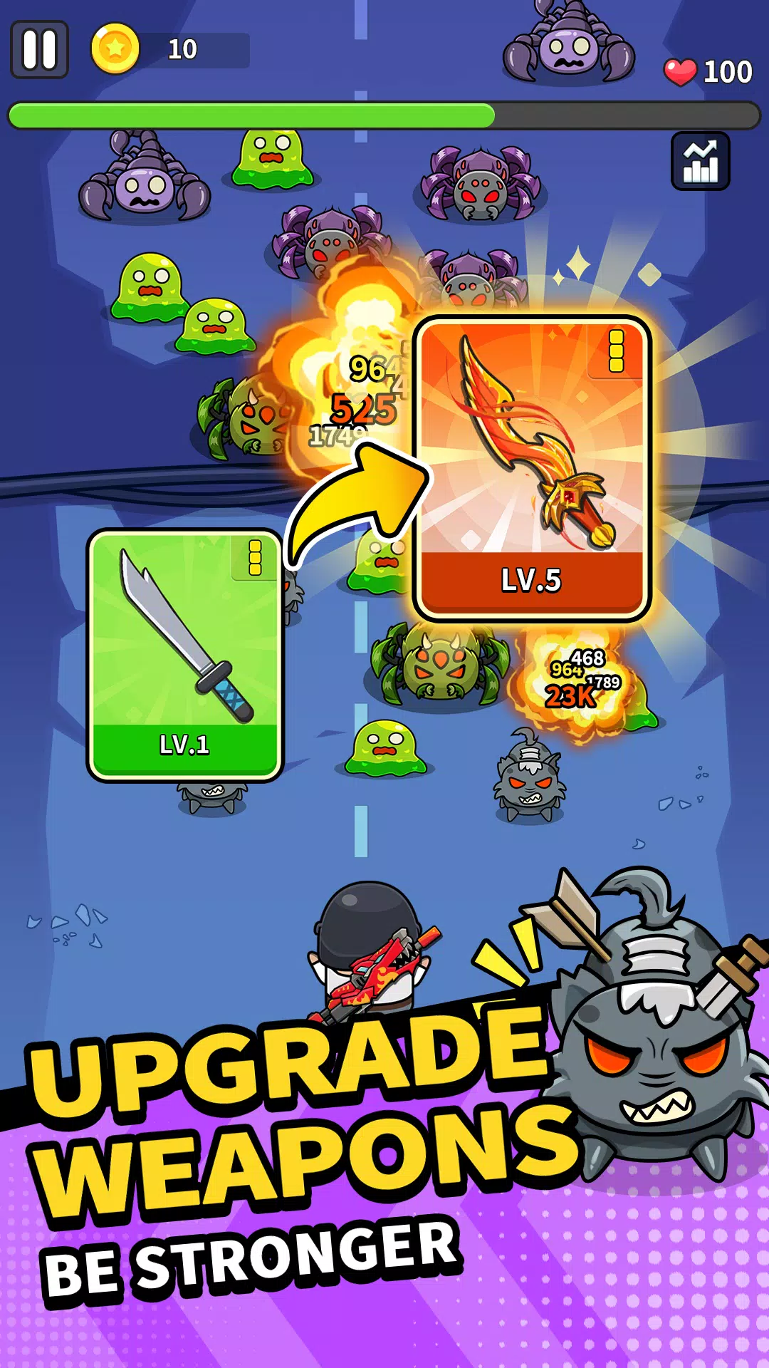 Doomsday Survivo : Zombie War 螢幕截圖 3
