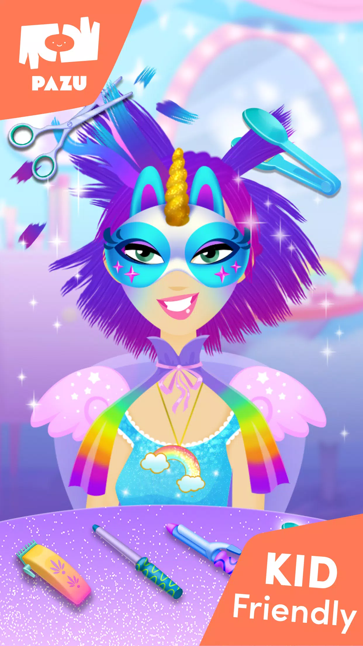 Girls Hair Salon Unicorn স্ক্রিনশট 2