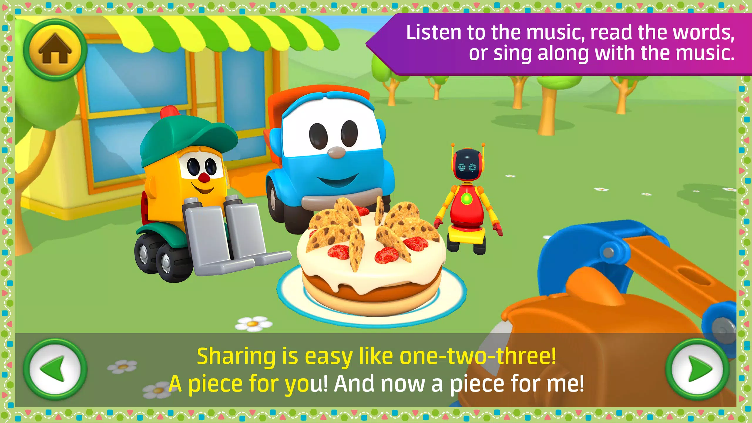 Leo kids songs and music games 螢幕截圖 1