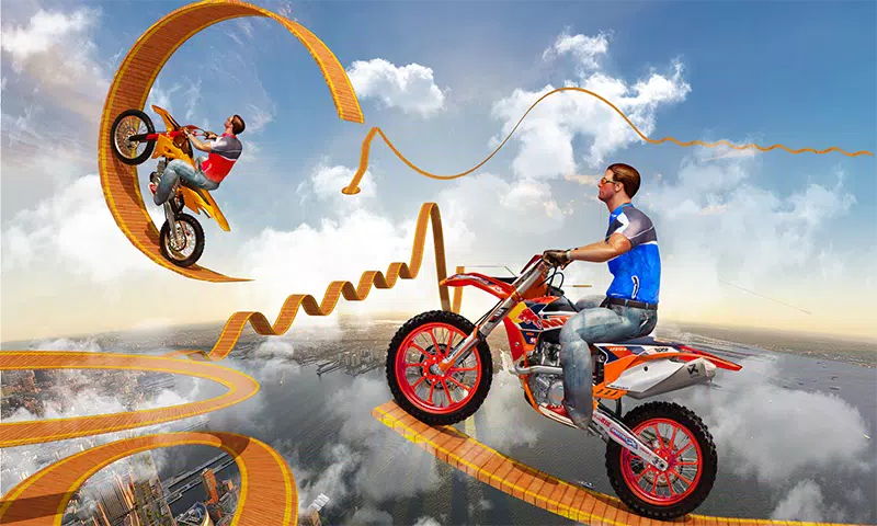 Bike Tricks Trail Stunt Master Capture d'écran 2
