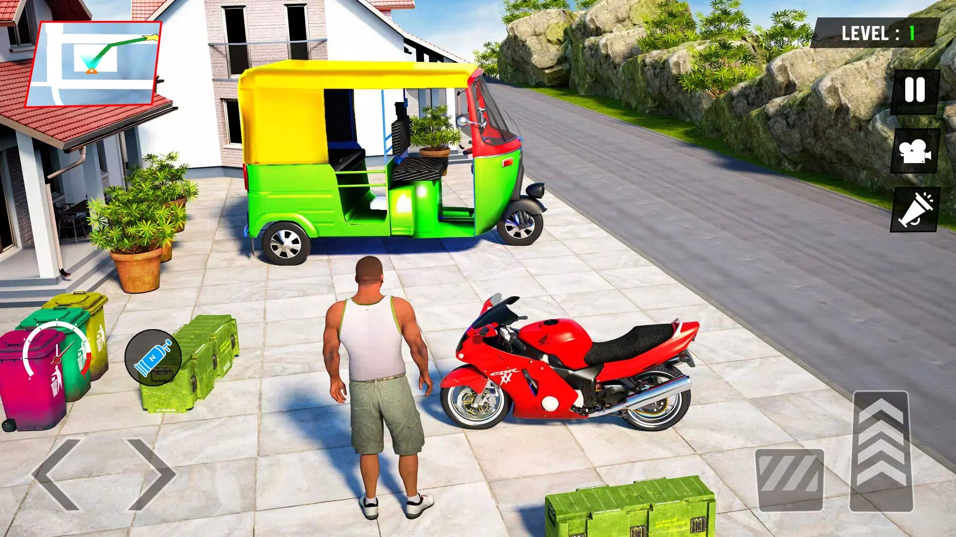 Tuk Tuk Rickshaw - Auto Game Capture d'écran 3