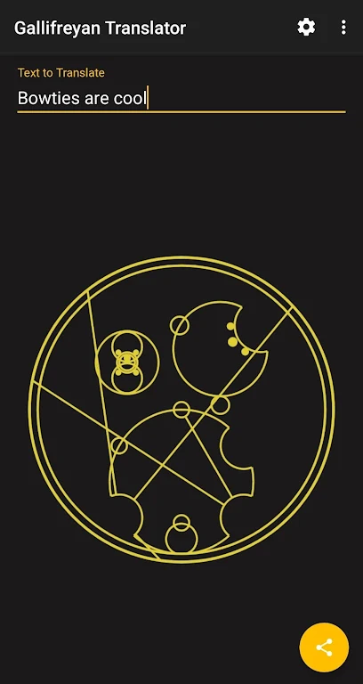 Gallifreyan Translator स्क्रीनशॉट 1