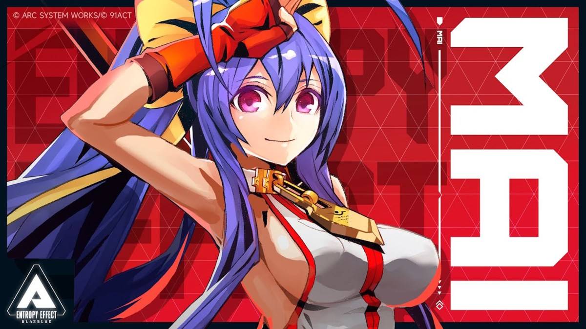 Mai จาก BlazBlue Entropy Effect