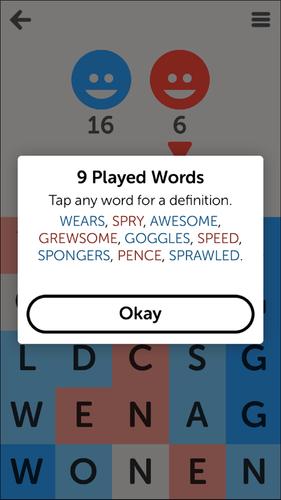 Letterpress – Word Game Captura de tela 2
