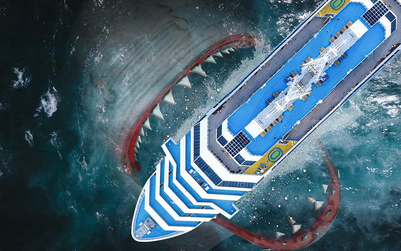 Megalodon shark fish eater স্ক্রিনশট 1