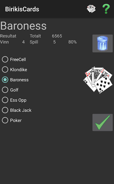 Birikis Cards Captura de tela 0