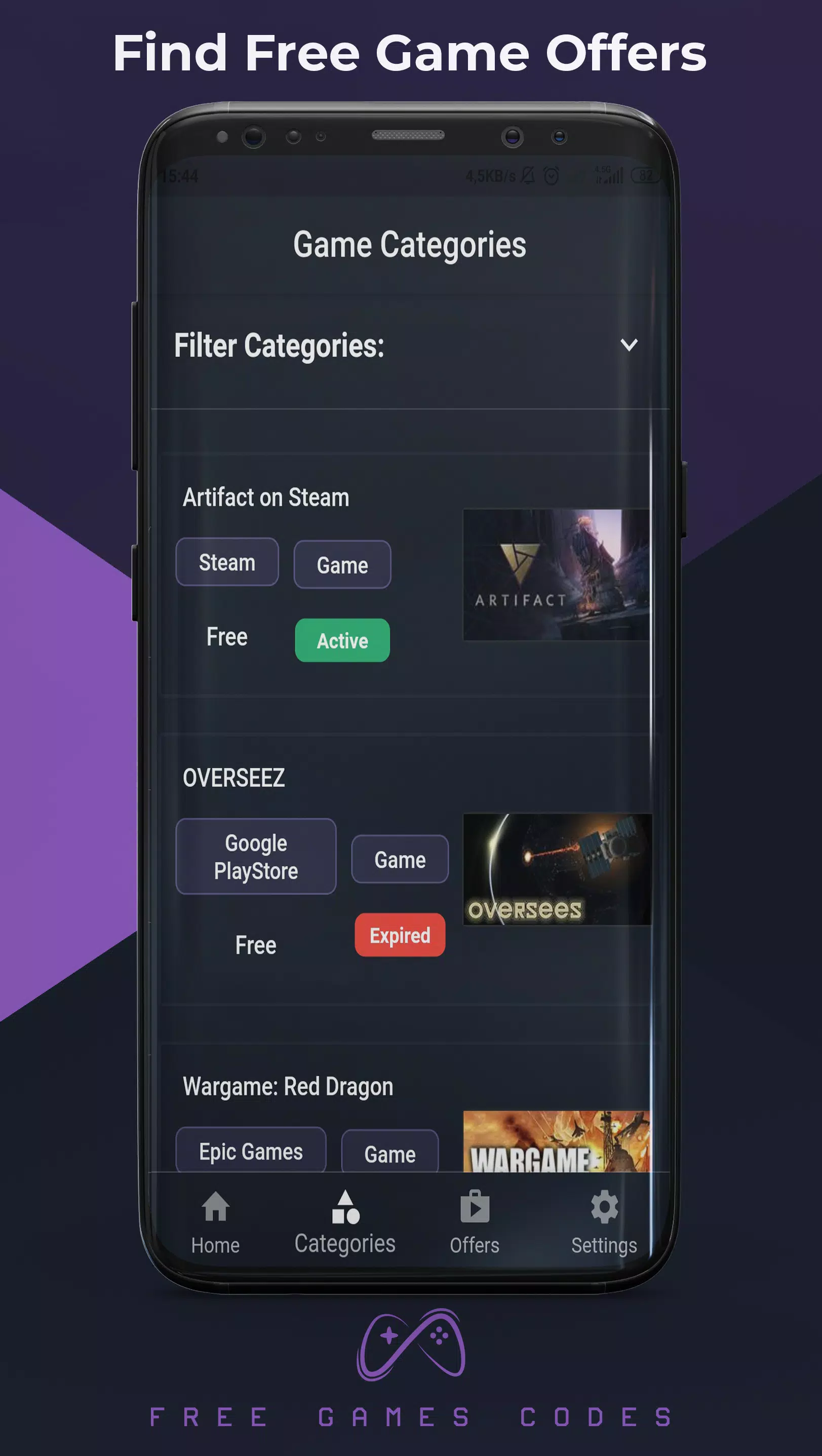 PC Games Alerts on Steam, Epic Capture d'écran 3