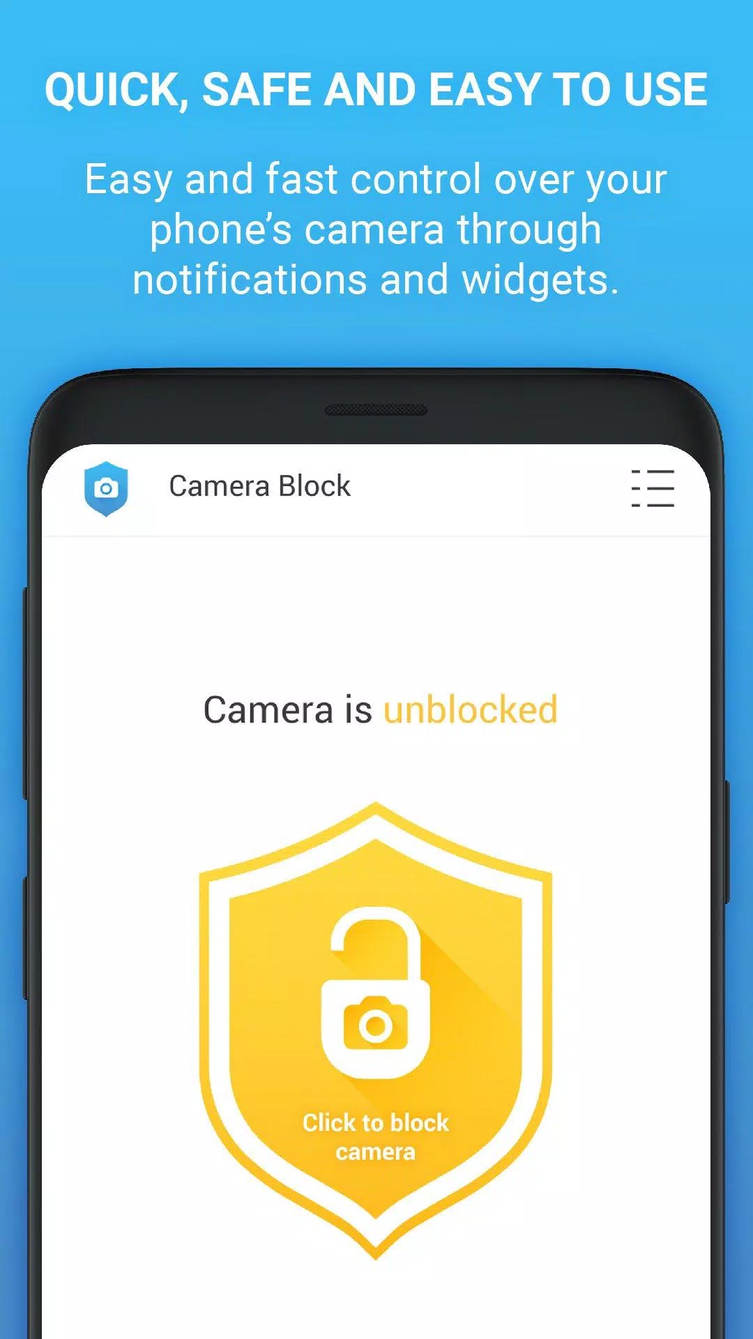 Camera Block Capture d'écran 2