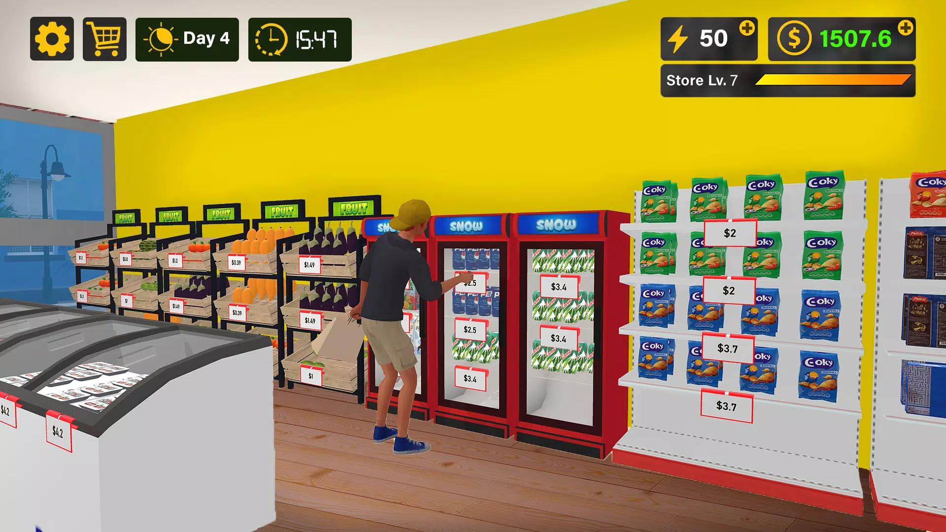 Supermarket 3D Simulation Game ภาพหน้าจอ 0