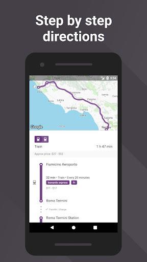 Rome2Rio: Trip Planner Capture d'écran 3