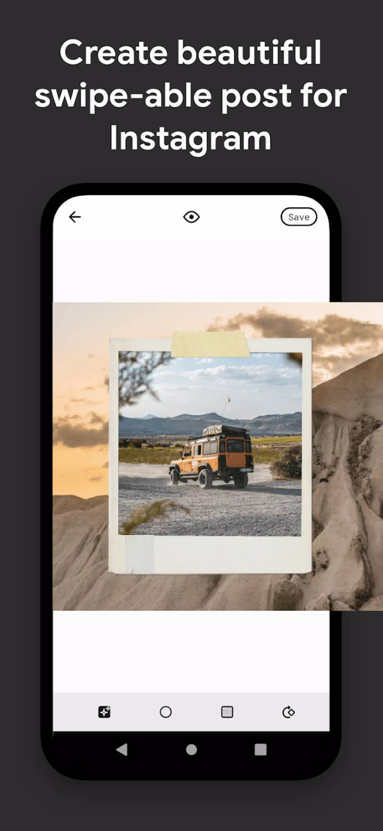 Panorama Scroll Carousel Maker ဖန်သားပြင်ဓာတ်ပုံ 0