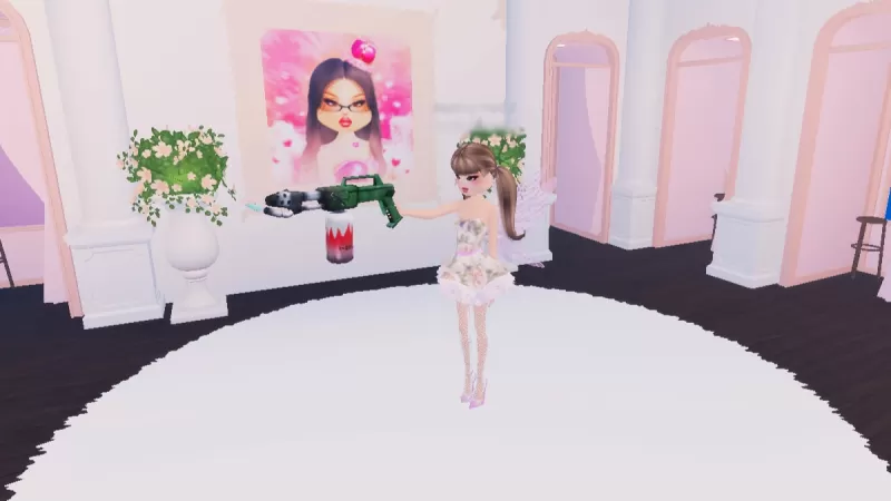 Vestido a impresionante-llamado