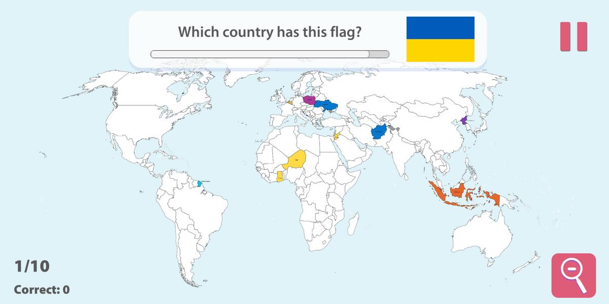 StudyGe - World Geography Quiz 螢幕截圖 0