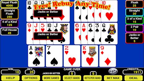 Five Play Poker Screenshot 0