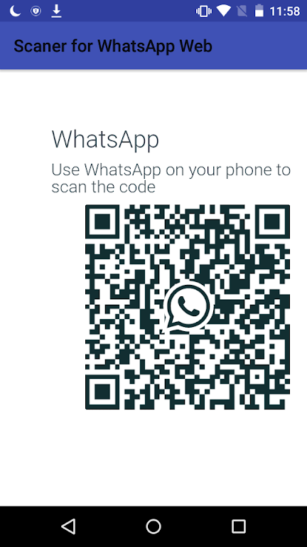 Scaner for WhatsApp Web Capture d'écran 0