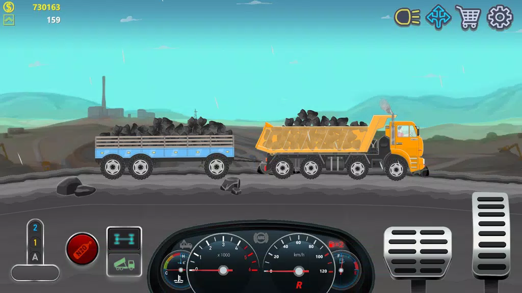 Trucker Real Wheels: Simulator 螢幕截圖 2