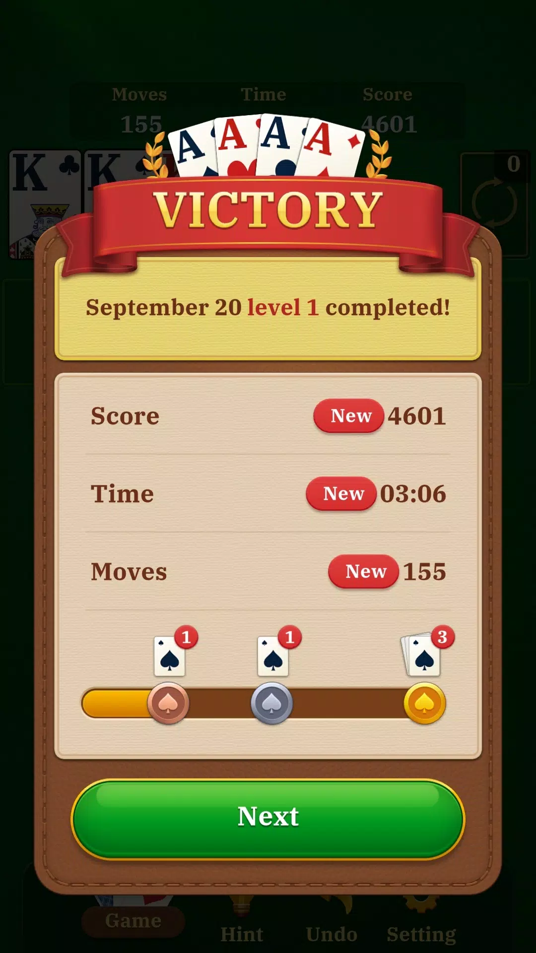 Solitaire Fun ภาพหน้าจอ 1