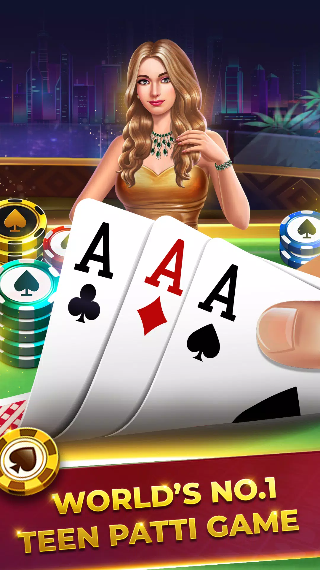 Teen Patti King® -3 Patti Card Capture d'écran 1