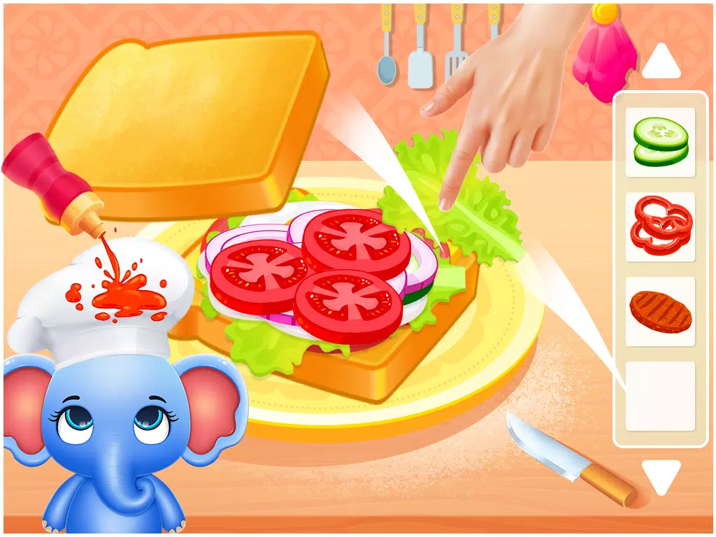 Animal Cafe Cooking Game 螢幕截圖 2