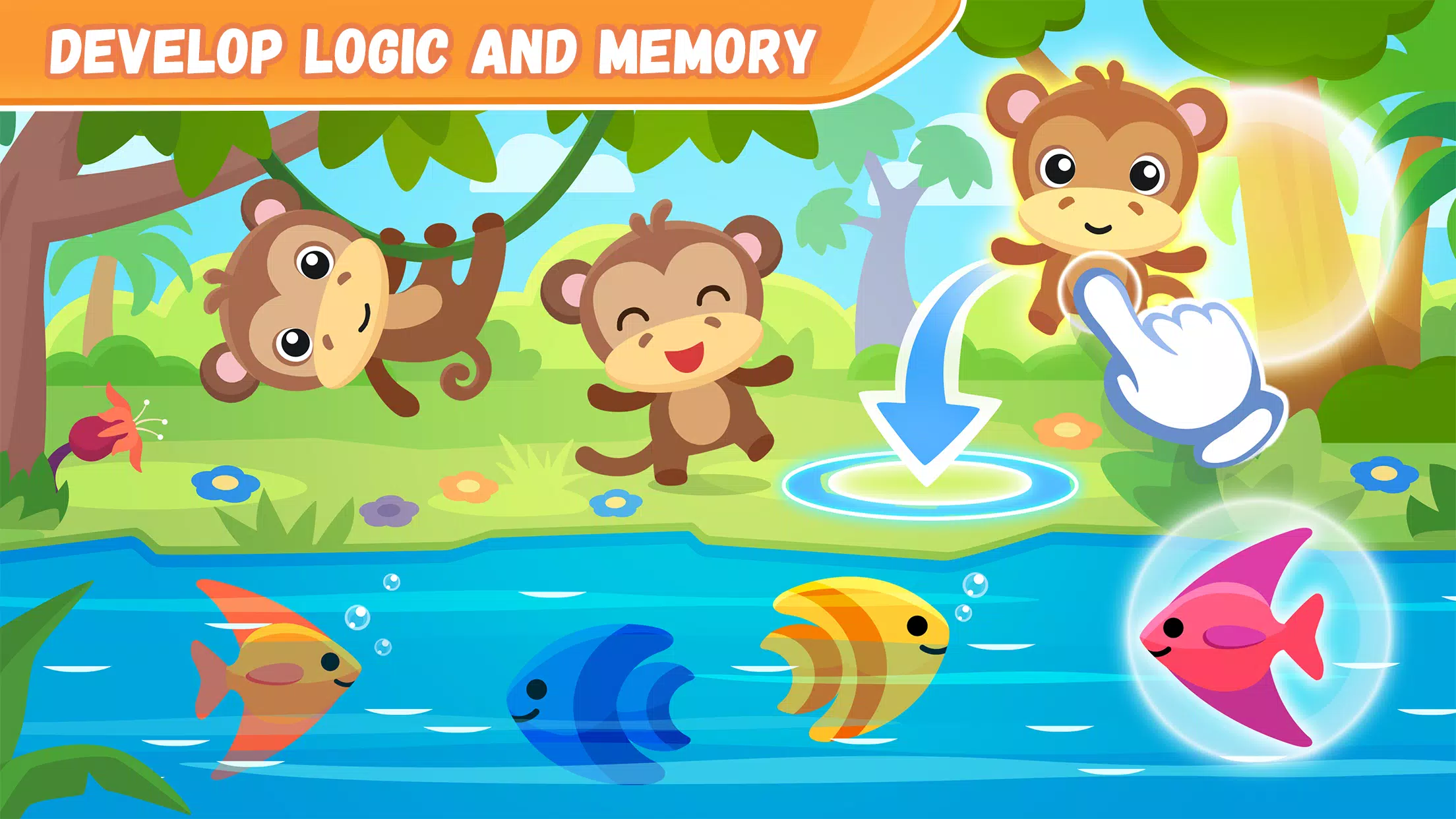 Educational games for kids 2-4 螢幕截圖 3