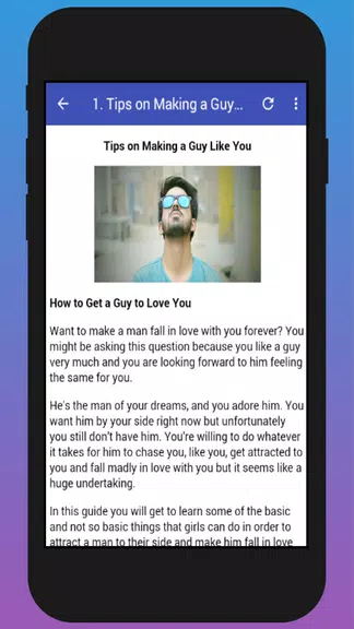 How To Make a Guy Fall in Love With You स्क्रीनशॉट 1
