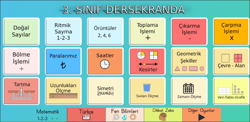 3. Sınıf Dersekranda 螢幕截圖 0