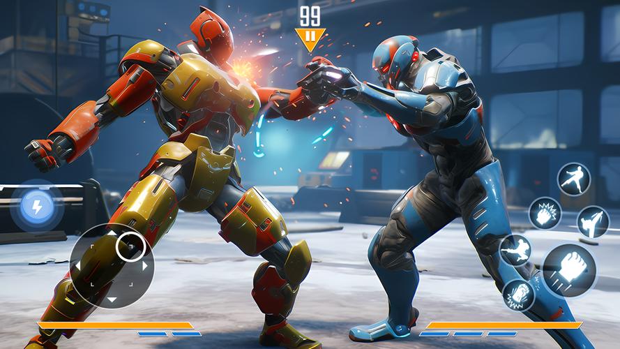 Robot Kung Fu Karate Fighter ภาพหน้าจอ 0