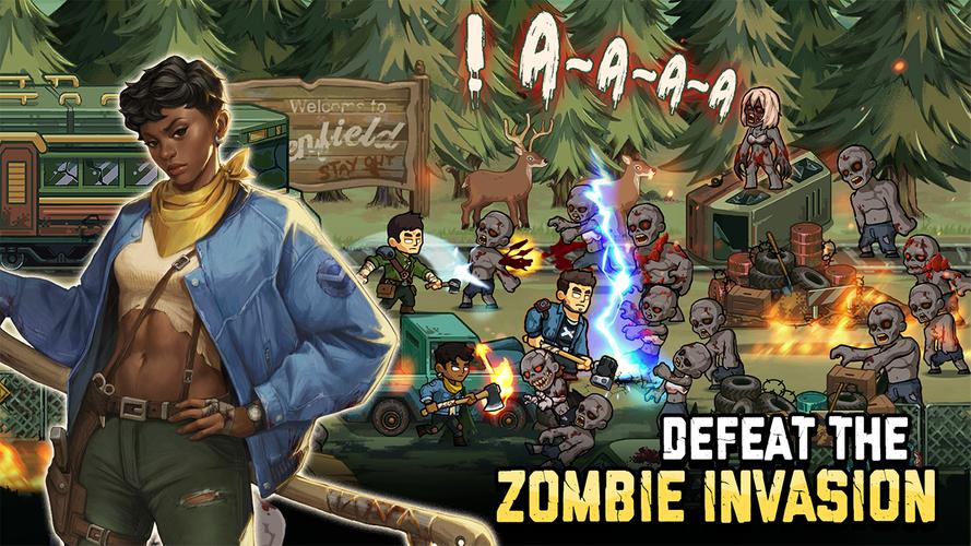 Zombie Warfare: The Death Path Captura de tela 0
